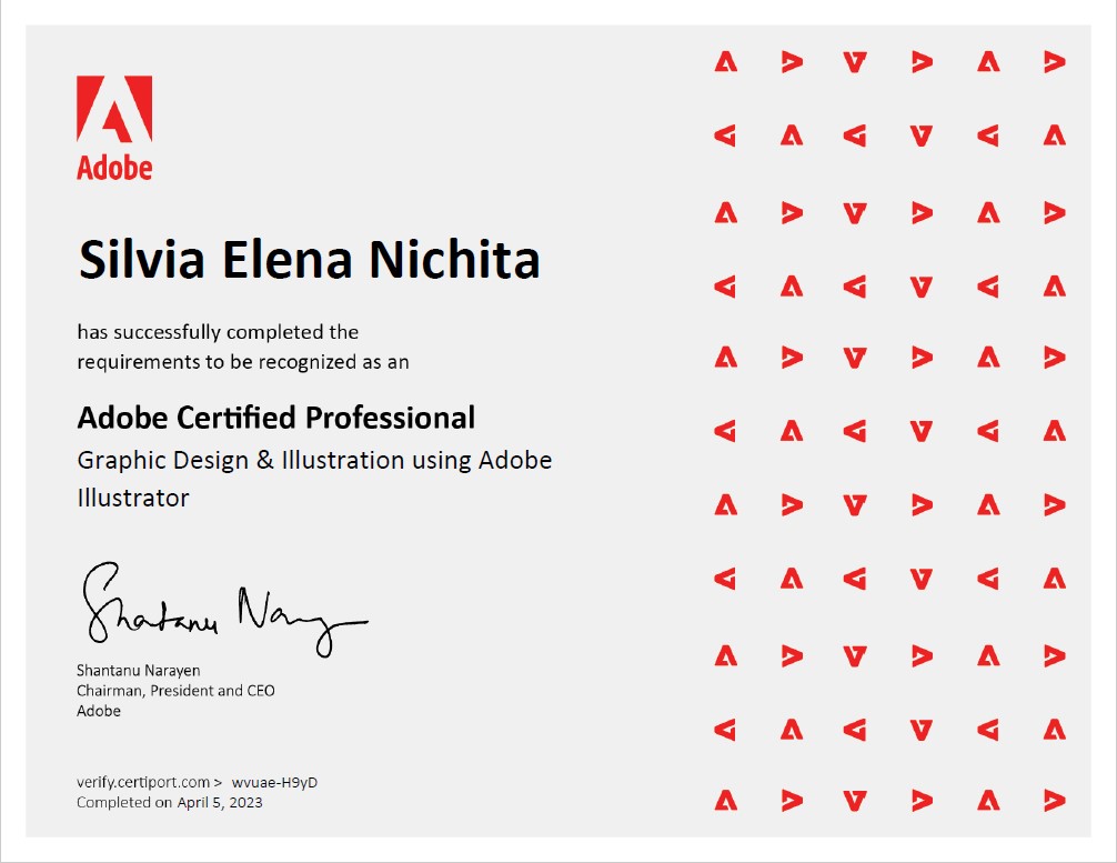 I introduce myself Silvia Nichita
